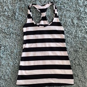 Lululemon striped tank top